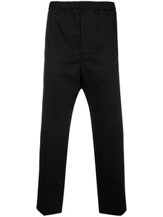 Jil Sander брюки-чинос с эластичным поясом