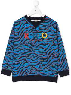 Kenzo Kids tiger print sweatshirt