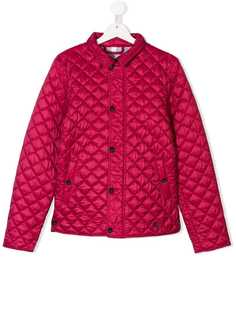 Burberry Kids стеганая куртка