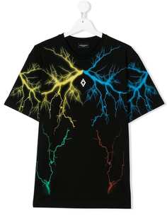 Marcelo Burlon County Of Milan Kids TEEN thunder-print T-shirt