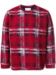 Corelate knitted check sweater