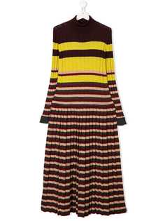 Marni Kids striped sweater dress