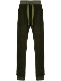 Haider Ackermann велюровые спортивные брюки