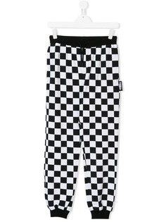 Jeremy Scott Junior TEEN checked track trousers