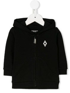 Marcelo Burlon County Of Milan Kids толстовка на молнии с капюшоном и логотипом