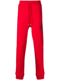 Love Moschino спортивные брюки с вышивкой логотипа
