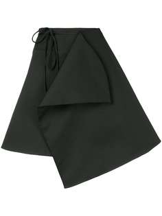Tiko Paksa tie waist mini wrap skirt