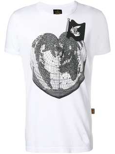 Vivienne Westwood Anglomania футболка Heart Globe