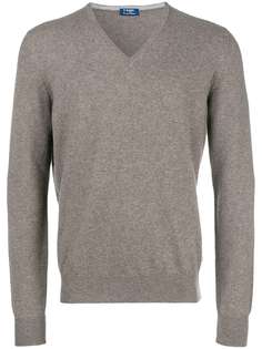 Barba джемпер с V-образной горловиной
