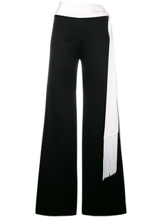 Galvan Vesper sash flared trousers