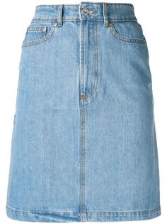 Être Cécile джинсовая юбка с завышенной талией