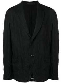Yohji Yamamoto блейзер свободного кроя