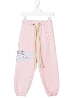 Natasha Zinko Kids bird patch jogging bottoms