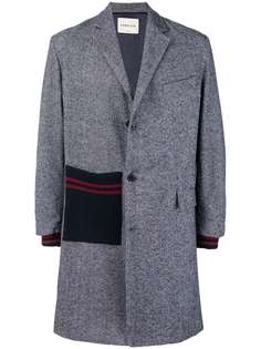 Corelate пальто с контрастным карманом