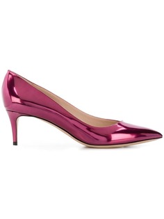 Giorgio Armani mirrored pumps