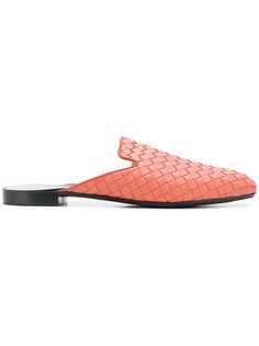 Bottega Veneta мюли тканого дизайна
