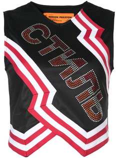 Heron Preston топ без рукавов Cheerleader