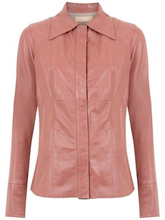Clé leather shirt