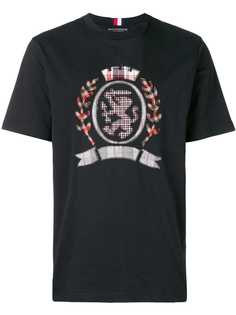 Hilfiger Collection tartan logo T-shirt
