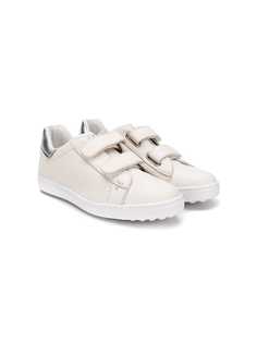 Tods Kids touch strap fastening sneakers