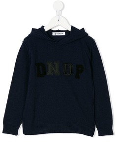 Dondup Kids толстовка с капюшоном и логотипом