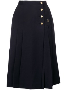 Valentino Vintage плиссированная юбка на завышенной талии
