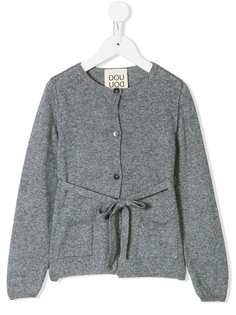 Douuod Kids belted cardigan