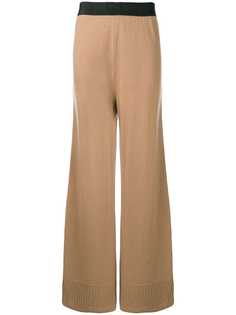 Ballantyne high waisted knitted trousers