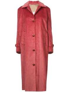 Giuliva Heritage Collection вельветовое однобортное пальто