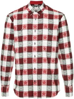 Guild Prime клетчатая рубашка со звездами