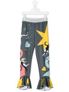 Raspberry Plum Carnival leggings