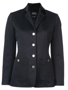 A.P.C. однобортный пиджак