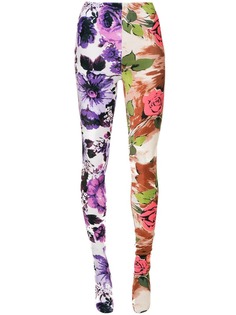 Richard Quinn floral leggings