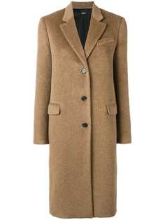 Jil Sander Navy классическое однобортное пальто