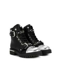 Am66 TEEN studded boots