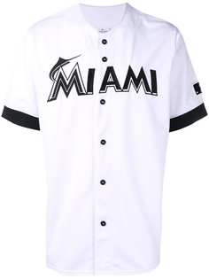 Marcelo Burlon County Of Milan рубашка Marcelo Burlon County of Milan x MLB Miami Marlins