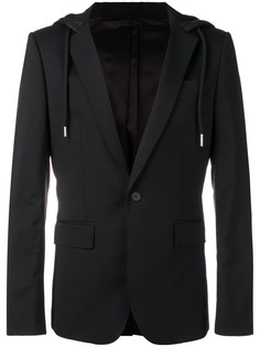 Les Hommes блейзер с капюшоном