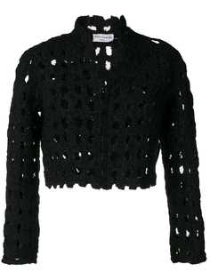 Sonia Rykiel укороченный трикотажный пиджак