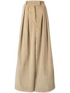 A.W.A.K.E. вельветовая юбка с плиссировкой