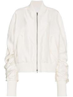 Ann Demeulemeester куртка-бомбер с застежками