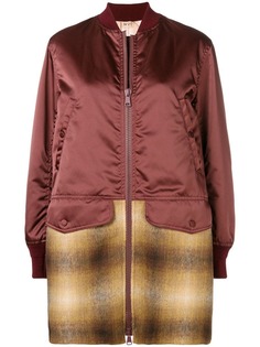 Nº21 удлиненная куртка-бомбер