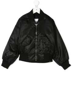 Chiara Ferragni Kids Logomania print bomber jacket