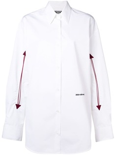 Calvin Klein 205W39nyc рубашка с логотипом