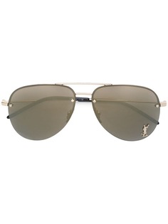 Saint Laurent Eyewear "солнцезащитные очки в оправе ""авиатор"""