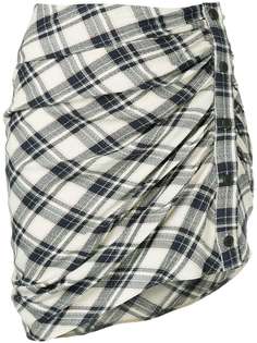 Veronica Beard юбка Murphy в клетку