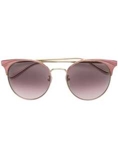 Gucci Eyewear "солнцезащитные очки в массивной оправе ""кошачий глаз"""