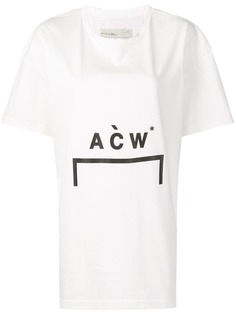A-Cold-Wall* футболка в стиле оверсайз с логотипом