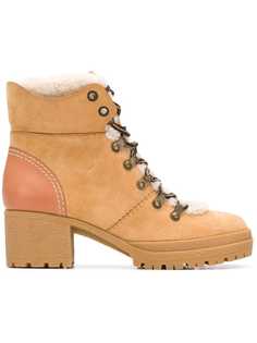 See By Chloé ботинки на шнуровке Eileen