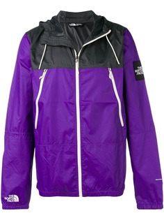 The North Face ветровка в капюшоном и контрастными панелями