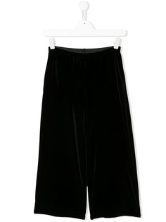 John Richmond Junior TEEN back zip flared trousers